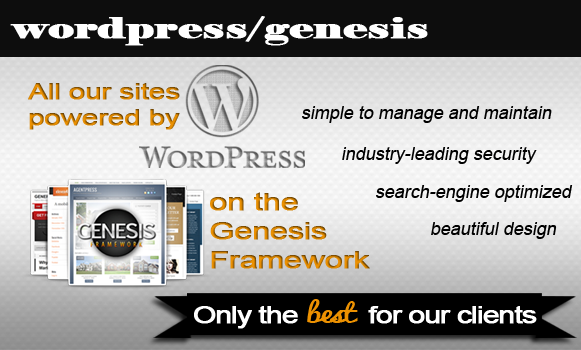 We love Wordpress and Genesis